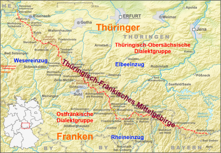 WerraMainFranken eine Region im Bundesland Thüringen